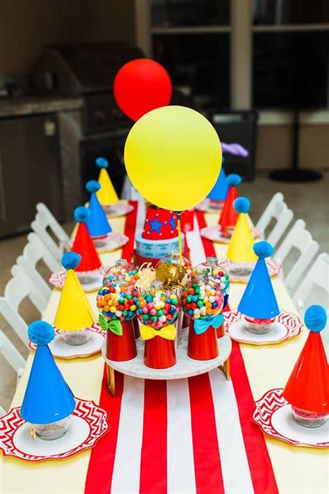 circus table centerpieces|circus carnival party supplies.